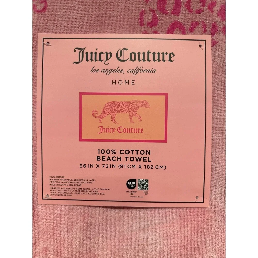 Juicy Couture Beach Towel